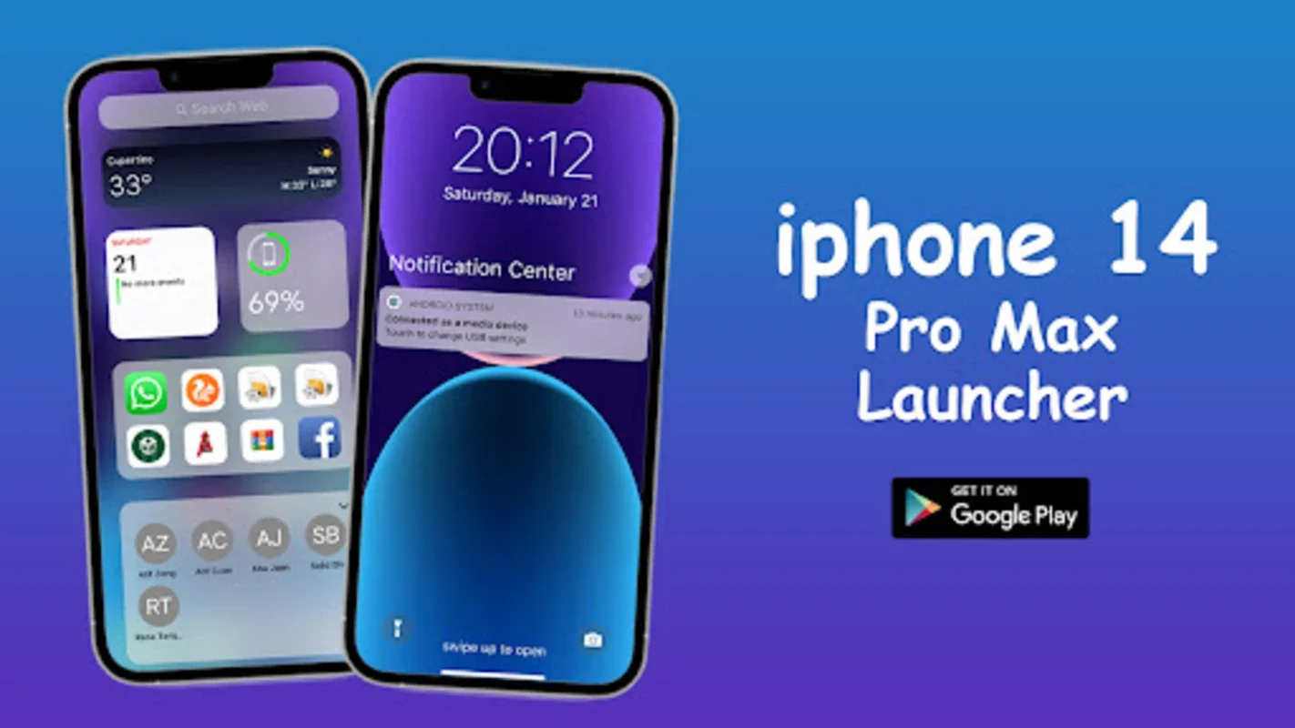 iphone 14 pro max launcher (iPhone Wallpapers) for Android - Unlock Cosmic Beauty