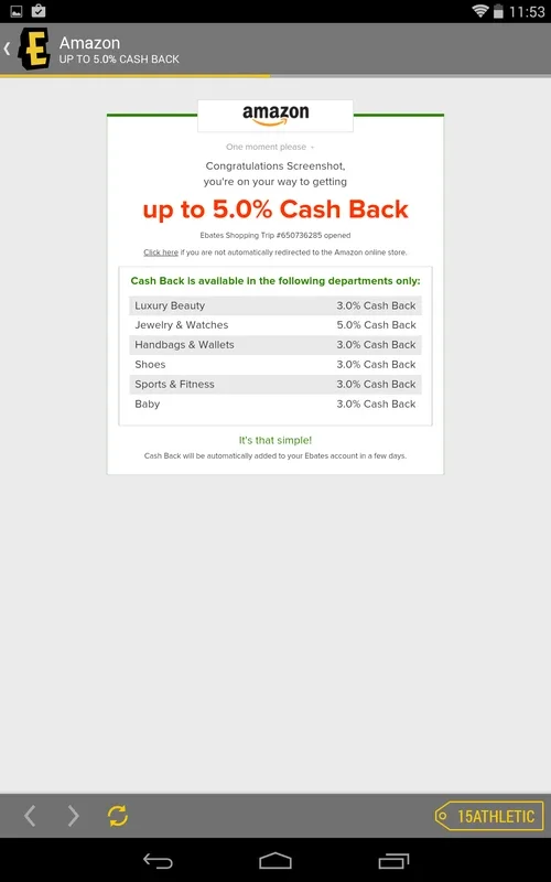 Rakuten Ebates for Android - Earn Money with Every Purchase