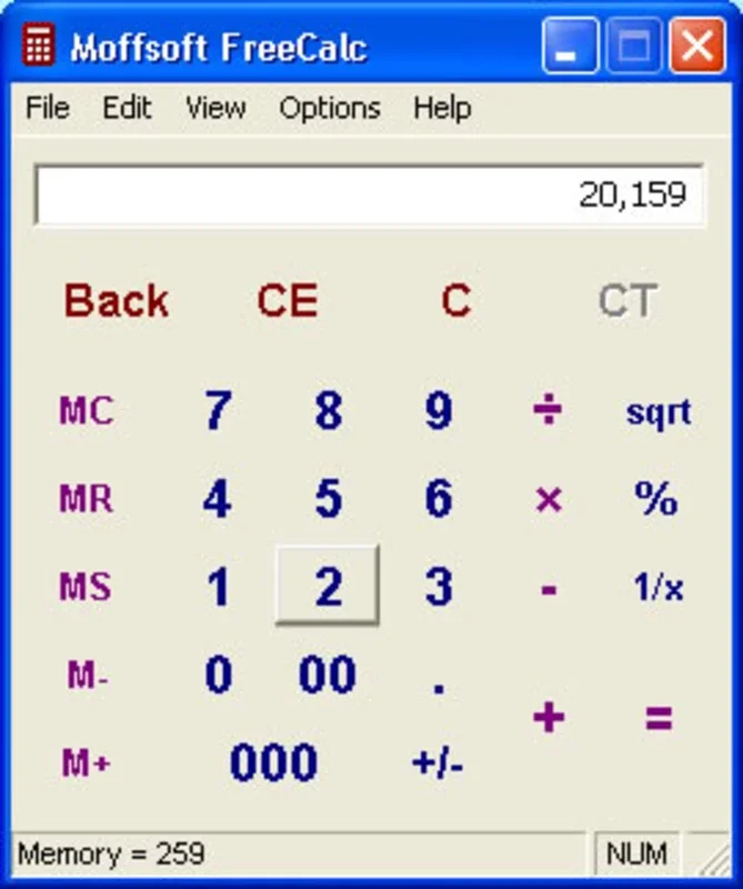 Moffsoft FreeCalc for Windows: A Powerful Calculator