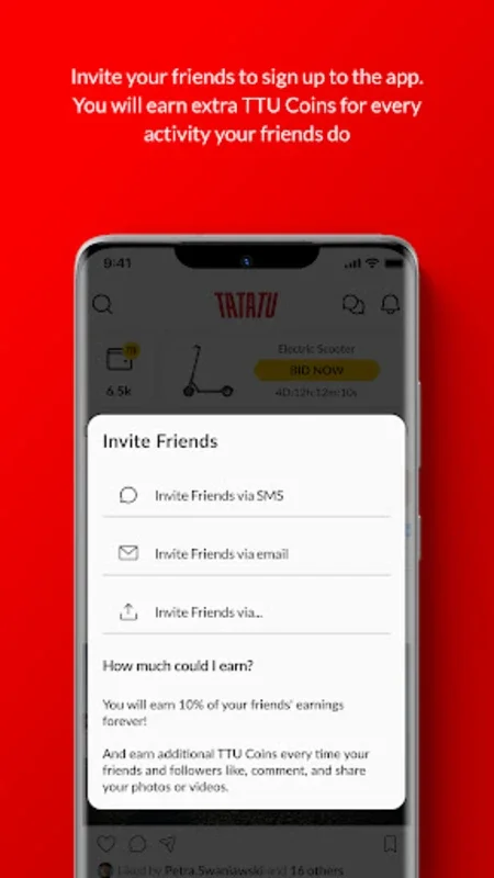 TATATU for Android: Earn Rewards on Social Media