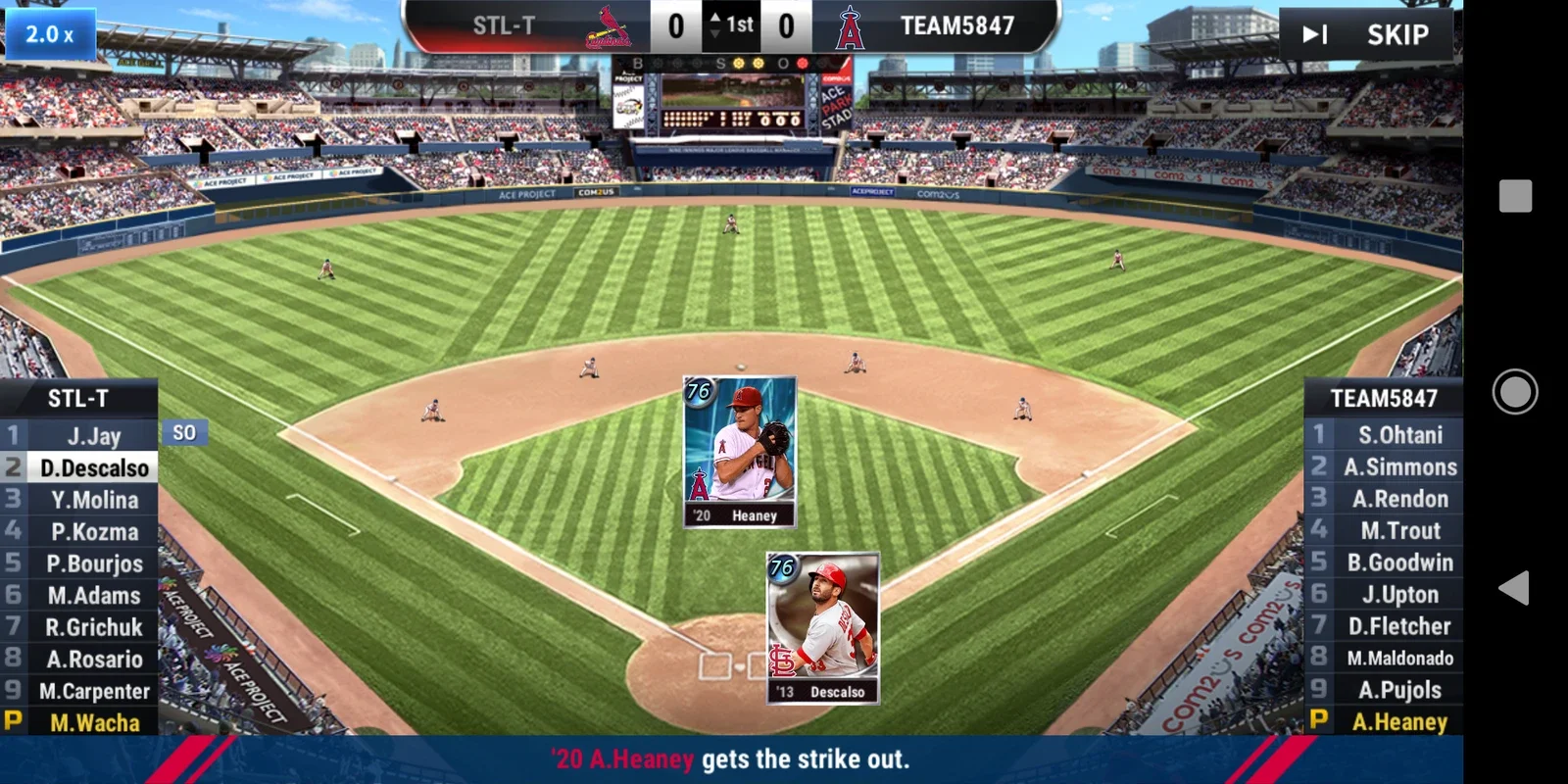 MLB 9 Innings GM for Android - Manage Your Baseball Team