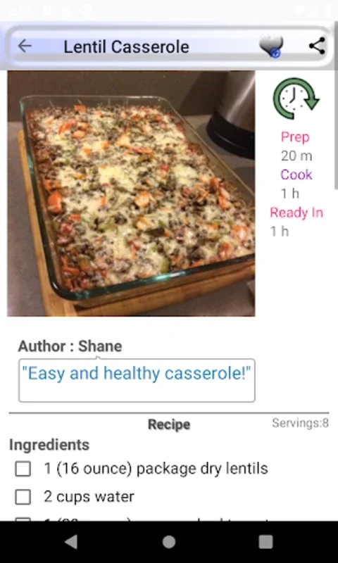 Low Fat Recipes for Android: Healthy Eating Made Easy