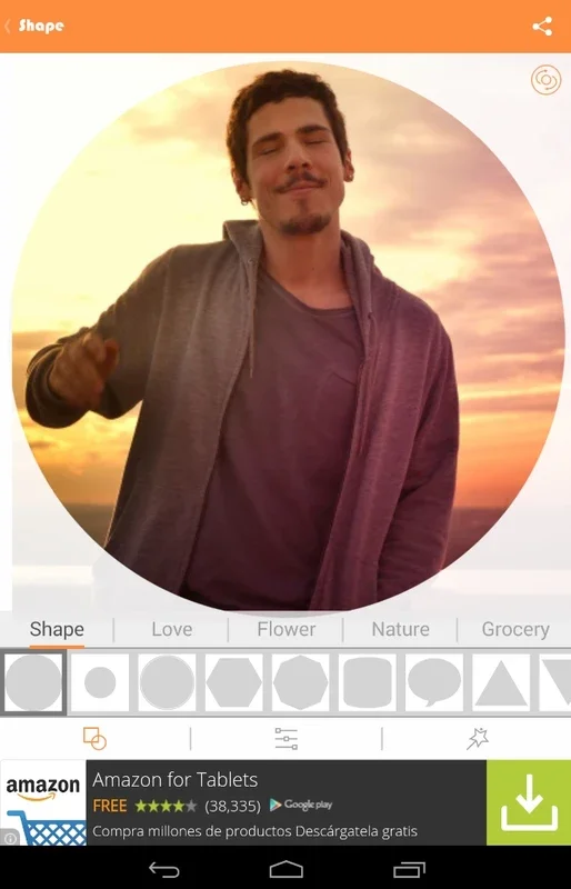 Shapegram for Android - Edit Instagram Pics with Unique Shapes