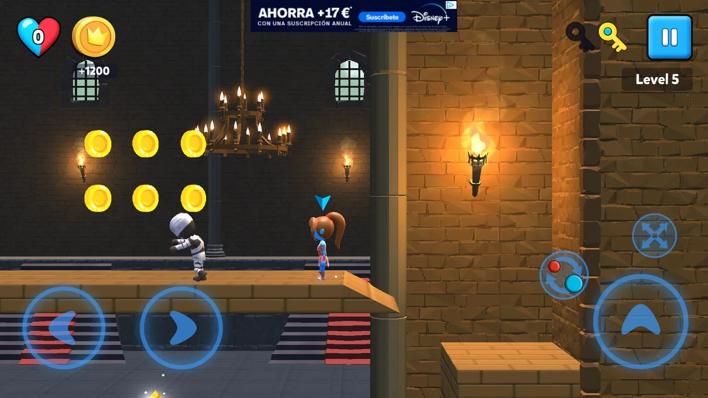 Water & Fire Stickman 3D for Android: Engaging 3D Gameplay