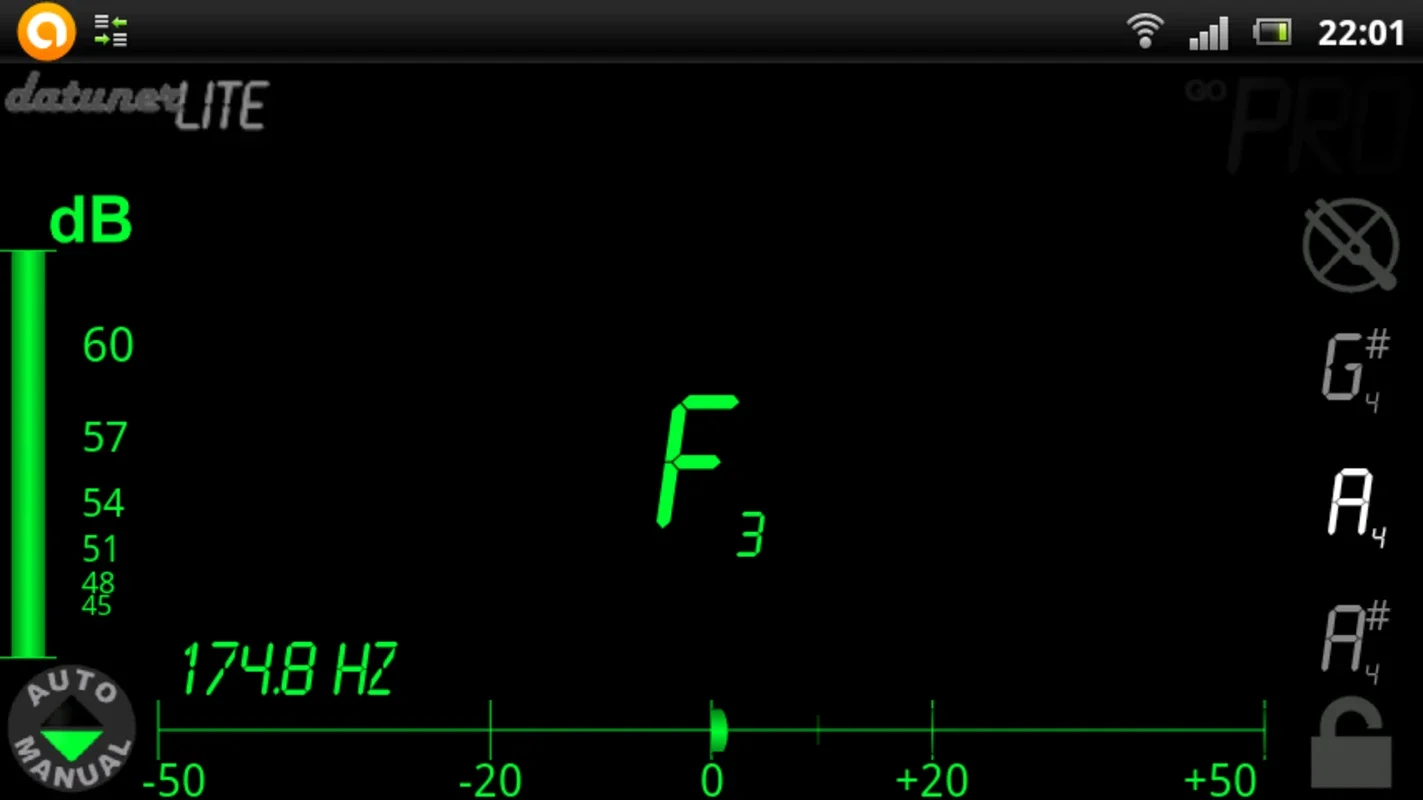 Tuner - DaTuner for Android: Tune Instruments Easily