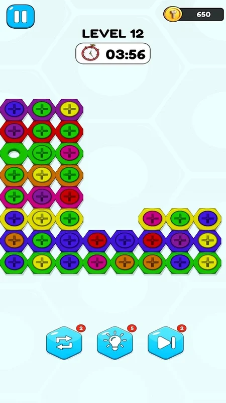 Nut Bolt Color Puzzle for Android - Solve Color Puzzles and Become a Master