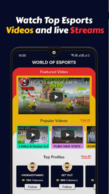 Gamerji Esports for Android: Thrilling Esports Experience