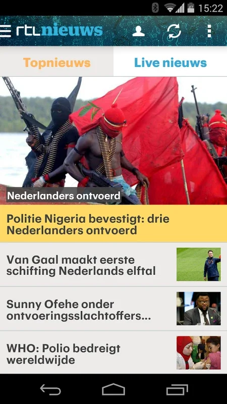 RTL Nieuws for Android - Comprehensive Dutch News