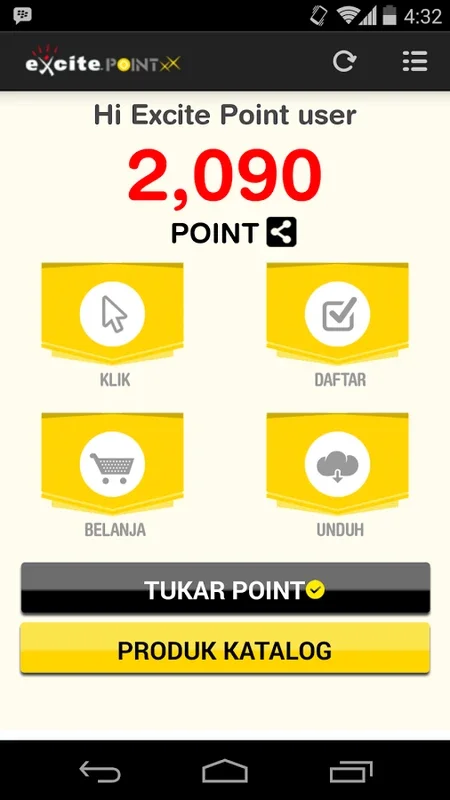 Excite Point for Android: Earn More Points & Save