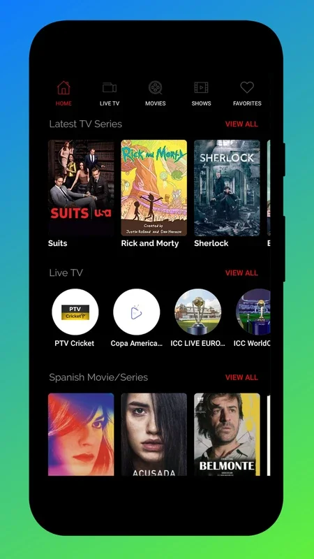 123Movies - Live TV for Android: Enjoy Diverse Content