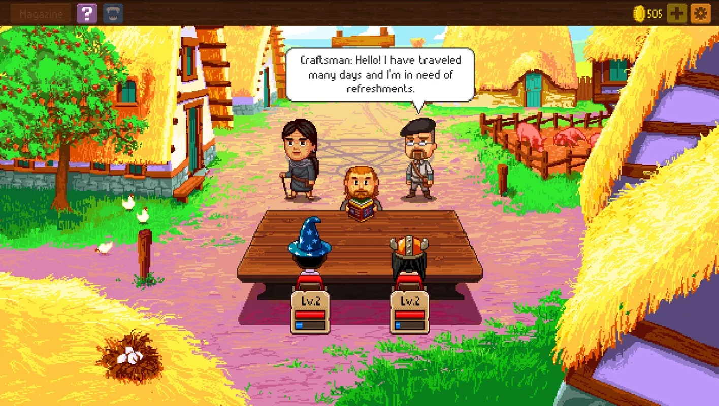 Knights of Pen and Paper 2 for Android - An RPG Adventure