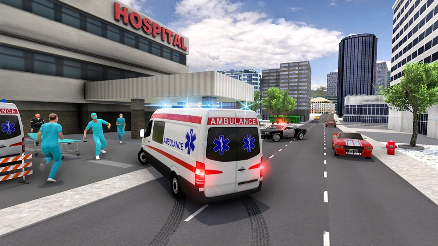 Ambulance Simulator Car Driver for Android - Immersive Driving