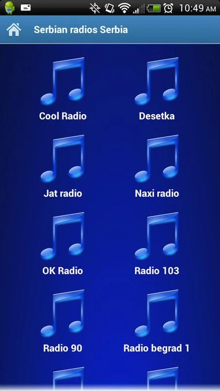 Serbian Radios Serbia for Android - Stream Live Radio