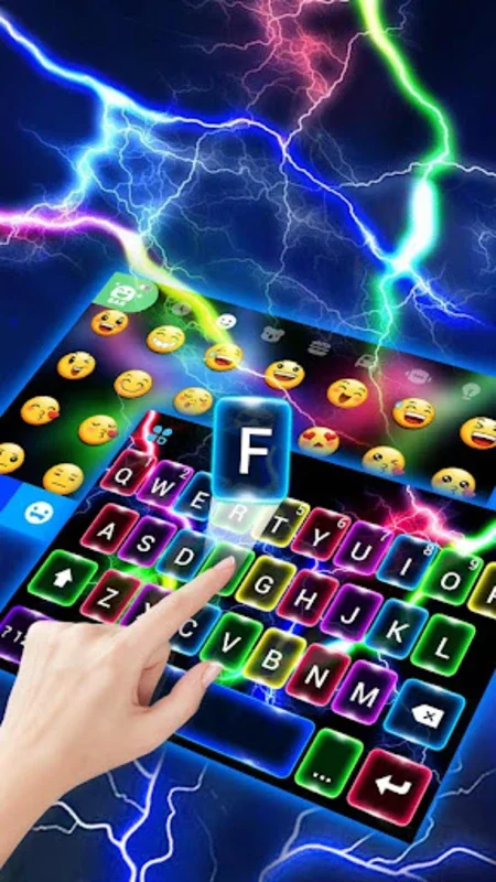 Color Flash Lightning Keyboard for Android - Customize & Enhance