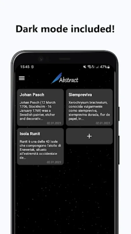 Abstract - Notes and Summaries for Android: Streamline Your Study