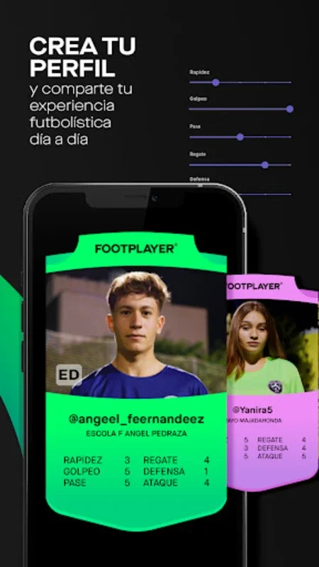 FOOTPLAYER® Football Network for Android: Connect & Showcase