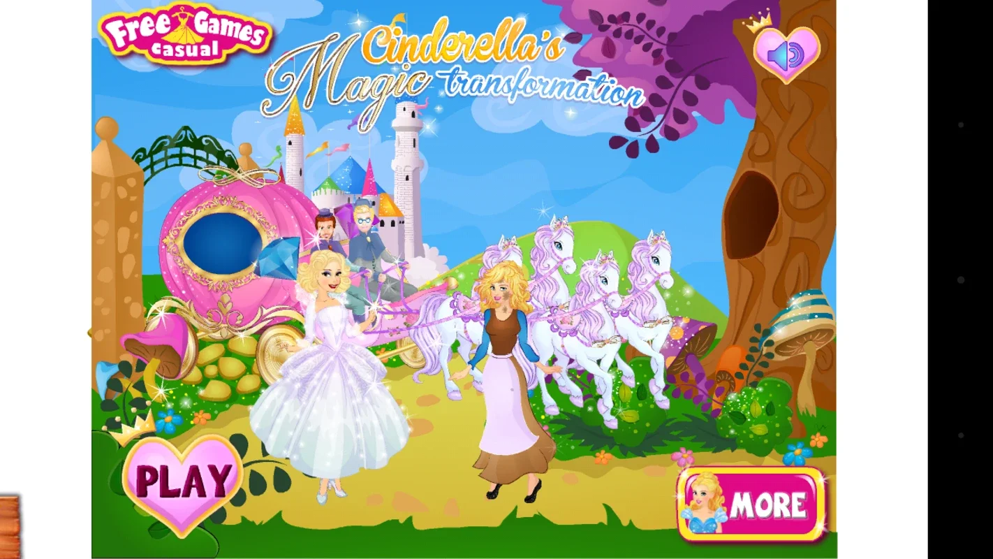 Cinderella Magic Transformation for Android - Magical Makeover