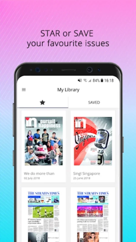 The Straits Times IN for Android: Enriching Reading Experience