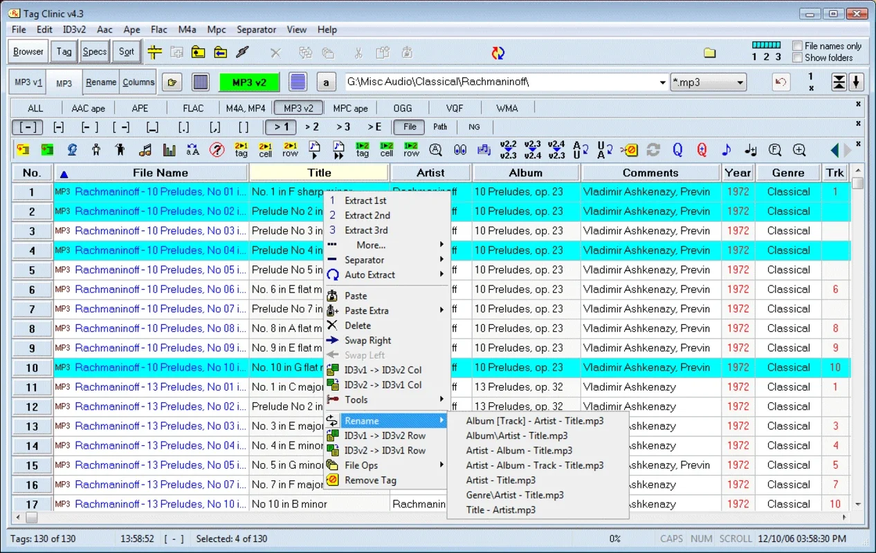 Tag Clinic for Windows - Organize and Edit MP3 Files