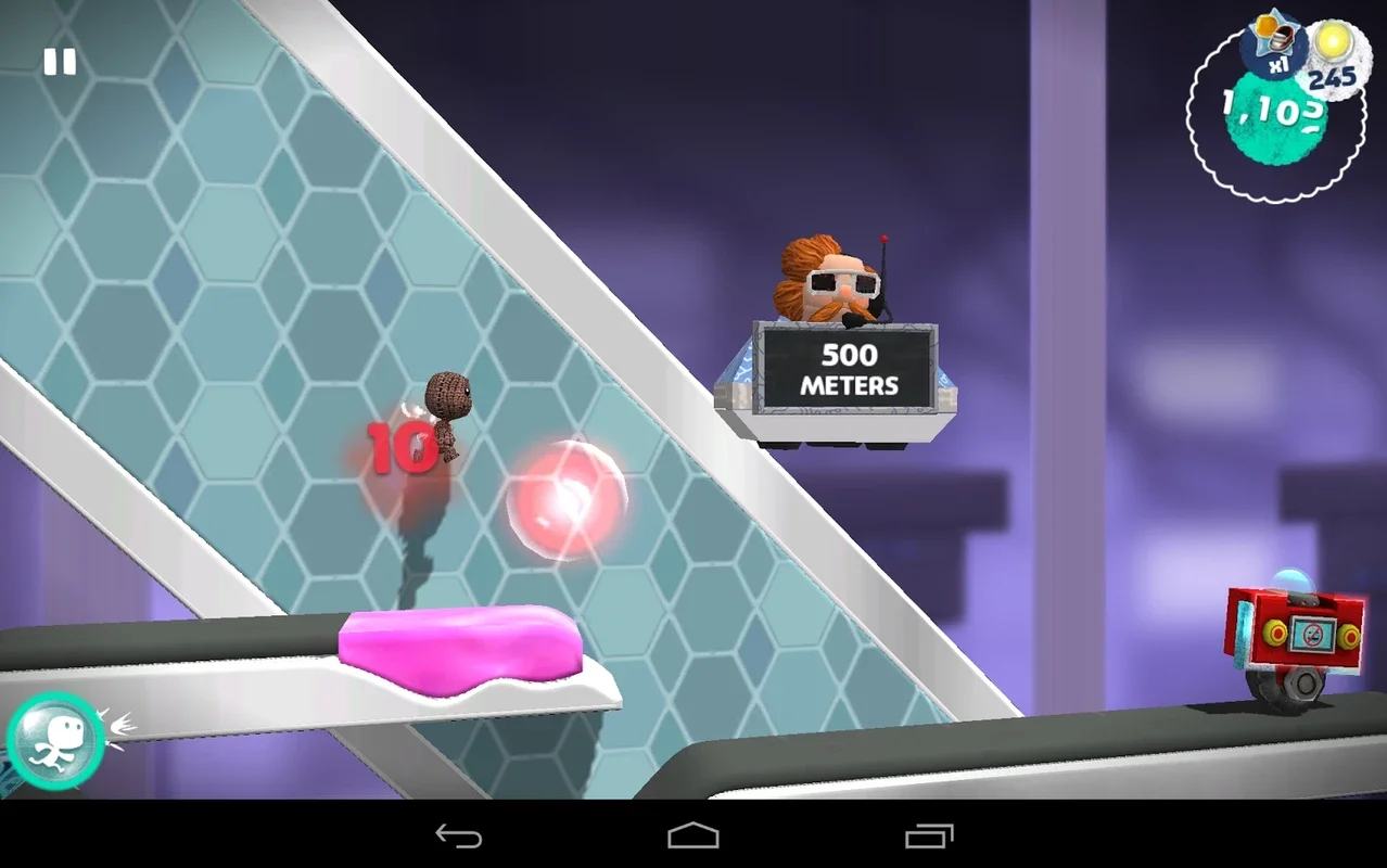 Run Sackboy! Run!: Nonstop Fun and LittleBigPlanet Content on Android