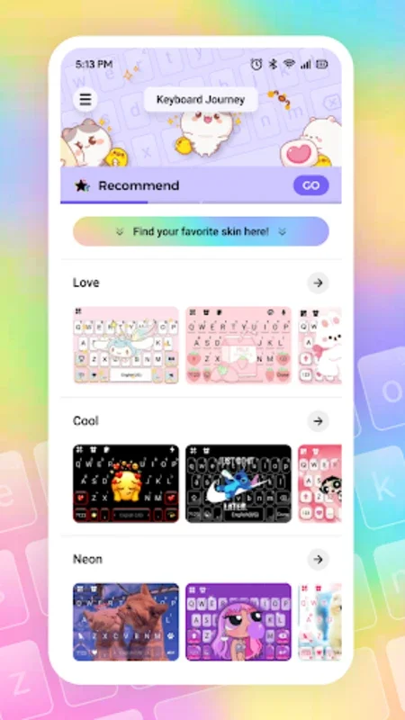 Keyboard Journey for Android - Customize Your Keyboard Easily