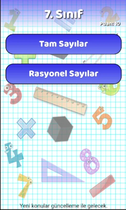 7.sınıf Matematik for Android - Boost Math Skills