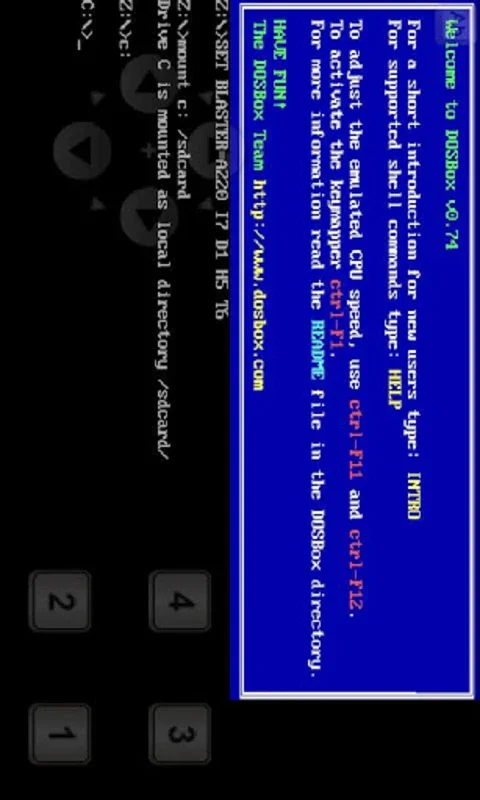 aDosBox for Android - Run the DOS System on Your Phone