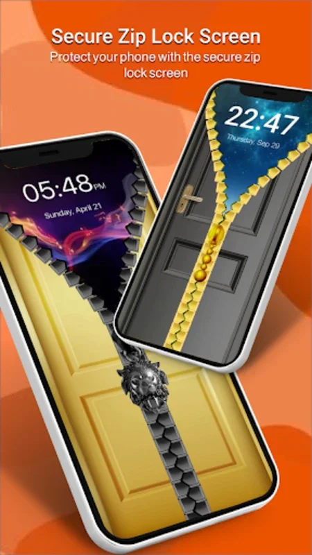 Door Zipper Lock Screen for Android: Secure & Stylish