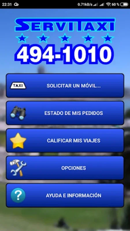 Servitaxi Mar del Plata for Android - Effortless Taxi Booking