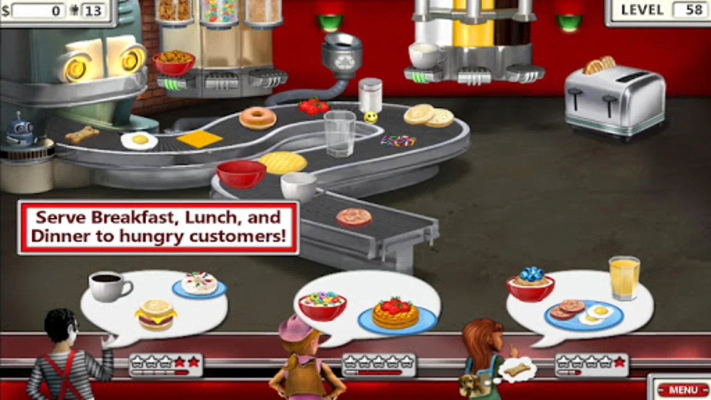 Burger Shop 2 for Android - Immerse in Fast-paced Culinary Service