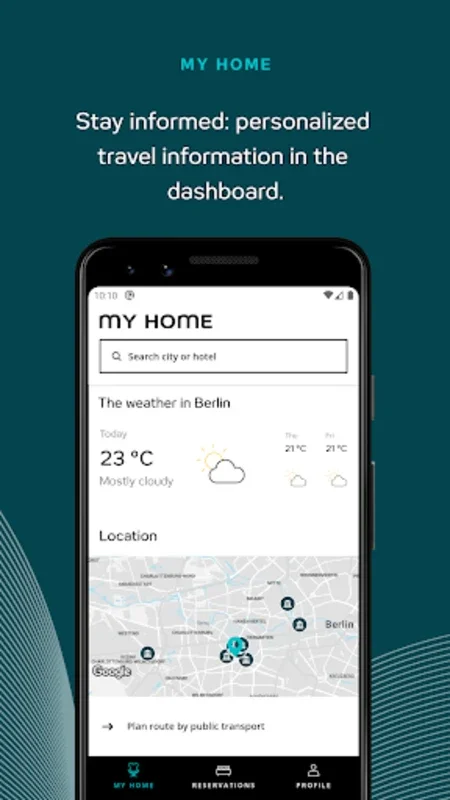 Motel One for Android - Streamlined Travel Experience