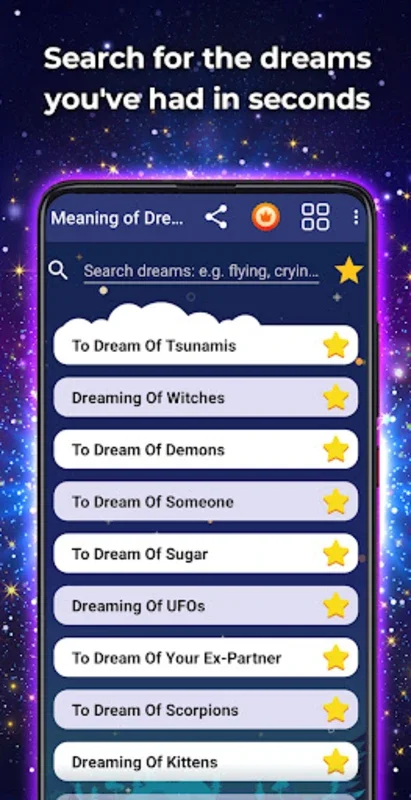 Meaning of Dreams for Android - Unlock Dream Secrets Offline