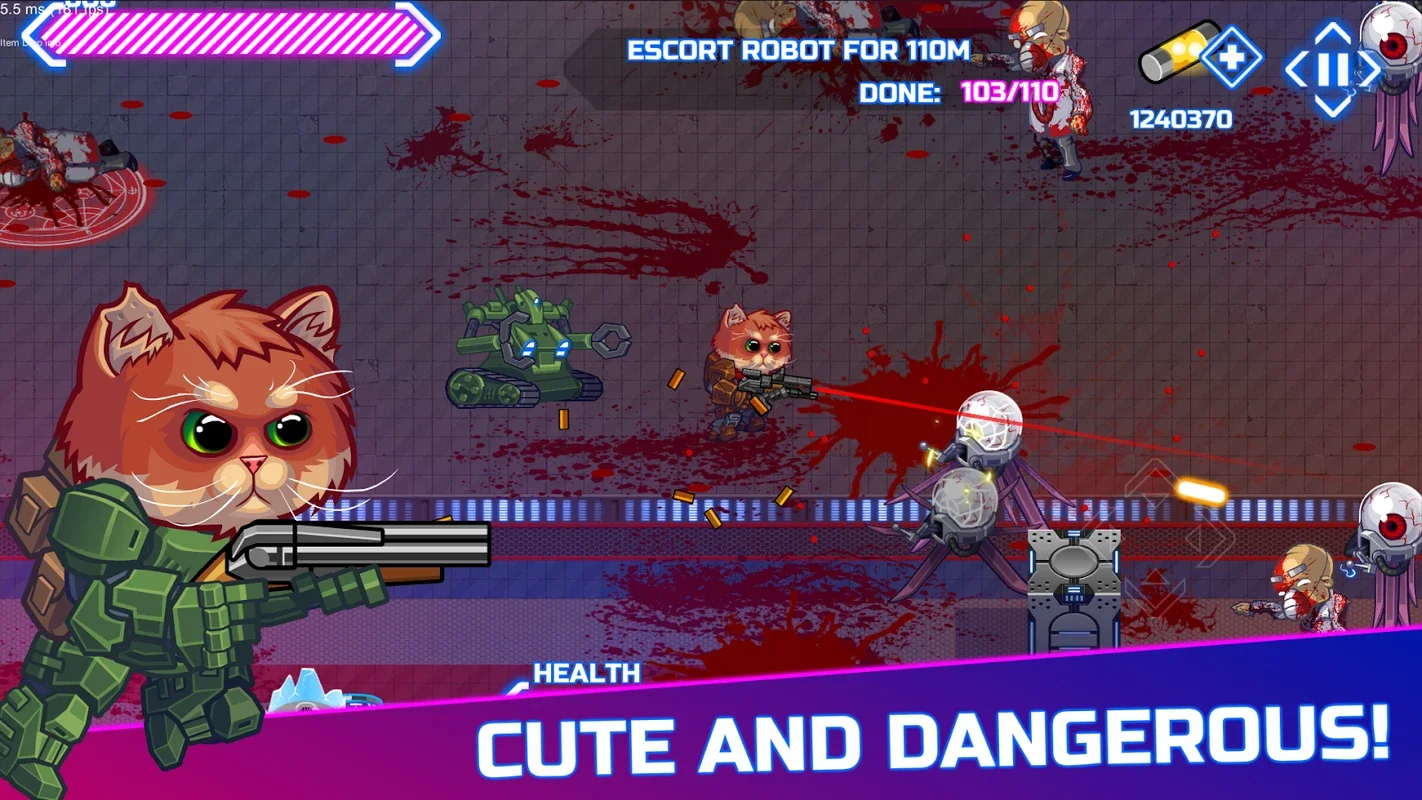 Armored Kitten: Zombie Hunter for Android - Thrilling Zombie Battles