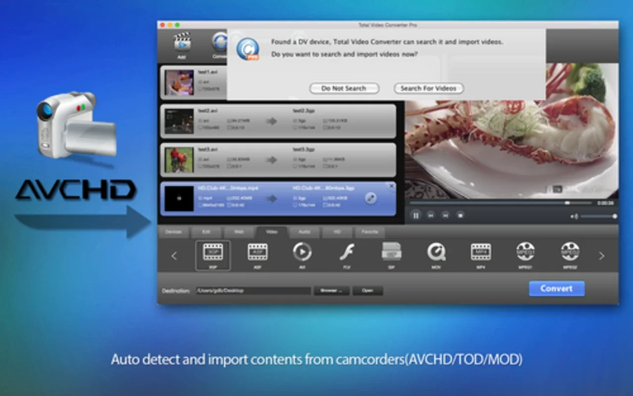 Total Video Converter for Mac - Convert Videos Effortlessly