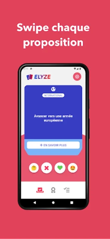 Elyze for Android: Evaluate Candidate Proposals