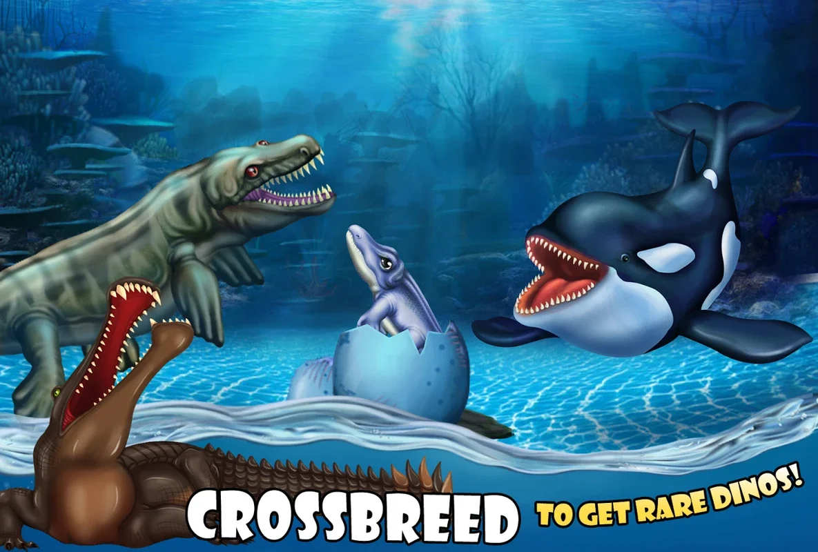 Dino Water World for Android - A Prehistoric Aquatic Adventure