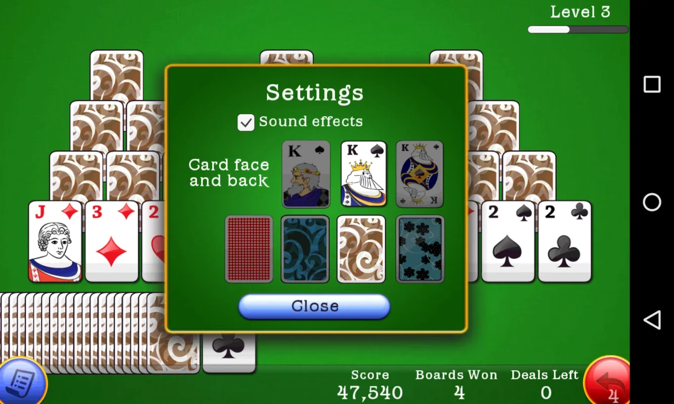 Classic Tri Peaks Solitaire for Android - No Download Needed