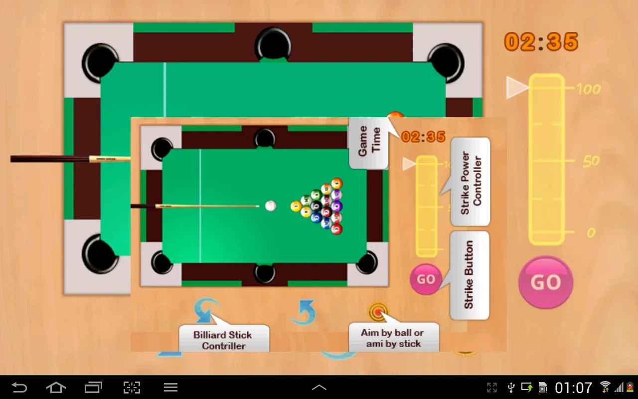 Snooker for Android - Immersive 3D Experience