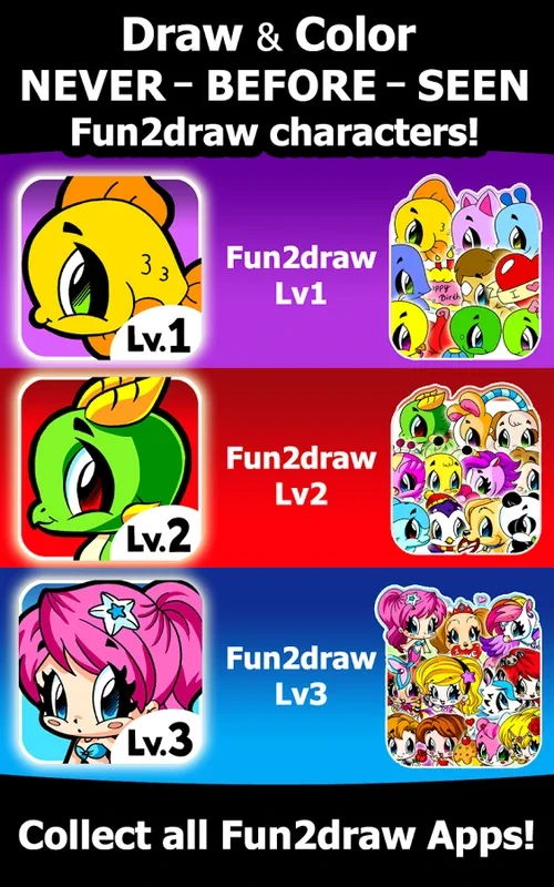 Fun2draw Lv1 for Android - Enhance Your Drawing Skills