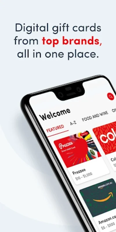 Prezzee for Android - Seamless Gift-Giving with Digital Cards