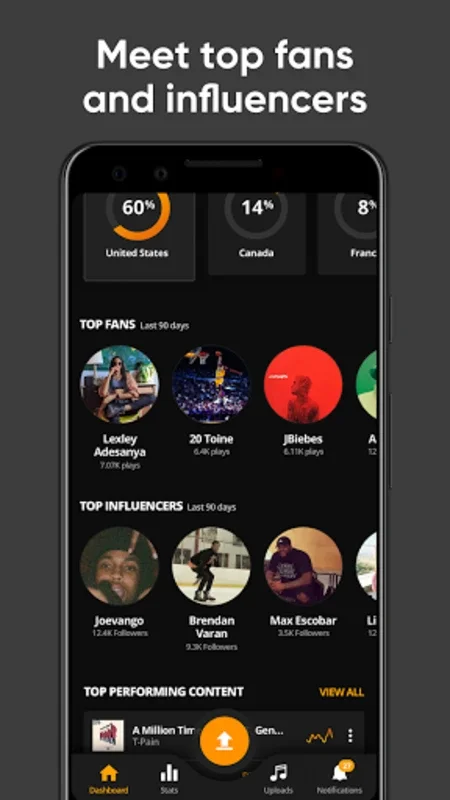 Audiomack Creator-Upload Music for Android - No Downloading Needed