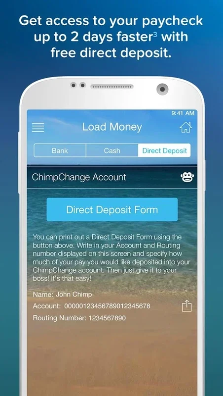 ChimpChange for Android: Streamlined Financial Management