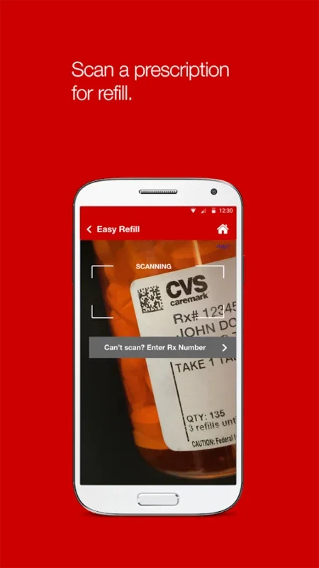 CVS/caremark for Android: Simplify Prescription Management