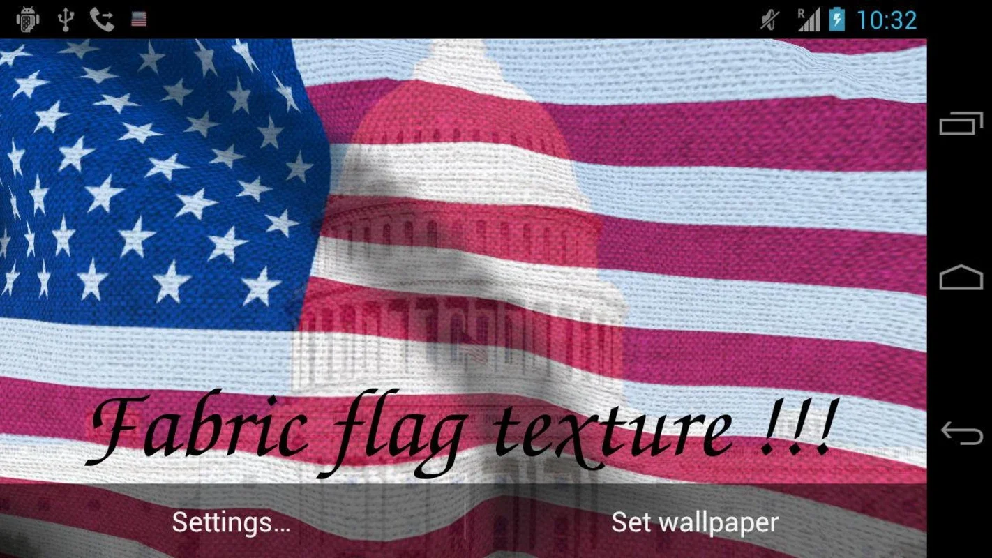 United States Flag for Android - No Downloading Required