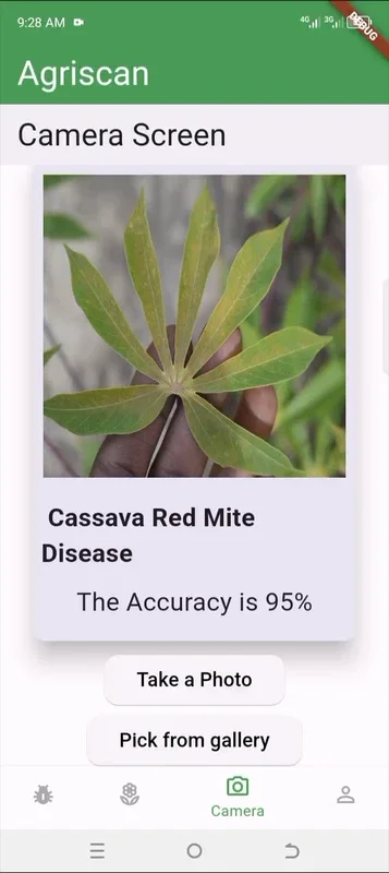 agriscan_app for Android - Identify Cassava Leaf Diseases