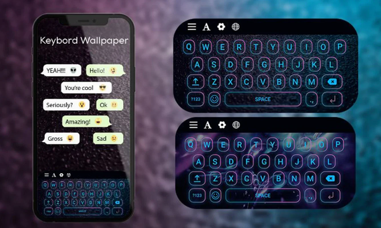 Neon led keyboard 2024 for Android - Download the APK from AppHuts