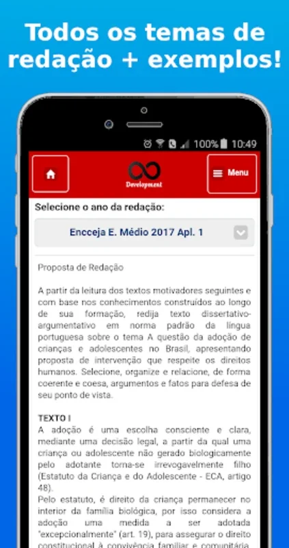 Prepara: Encceja Simulado 2024 for Android - No Download Needed