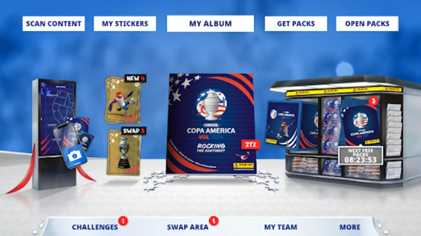 Copa America Panini Collection for Android - Experience the Digital Soccer Thrill