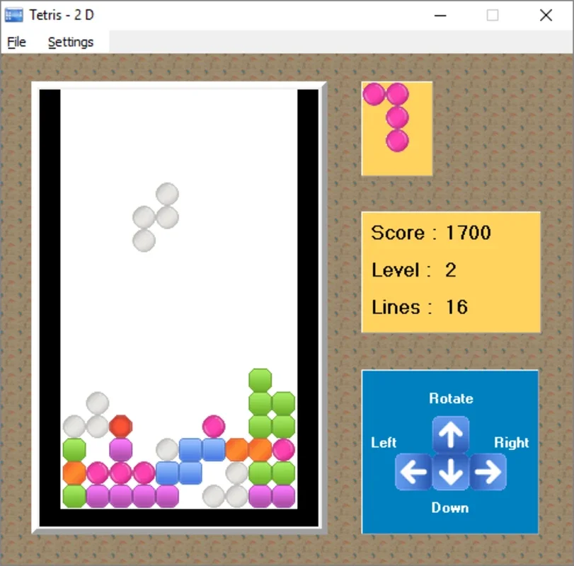 SSuite Tetris 2D for Windows - Relive the Classic