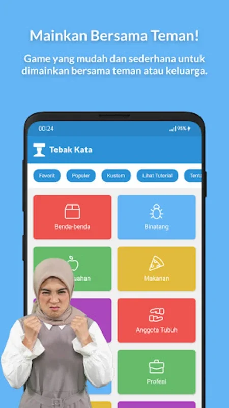 Tebak Kata di Kepala Indonesia for Android - No Downloading Required